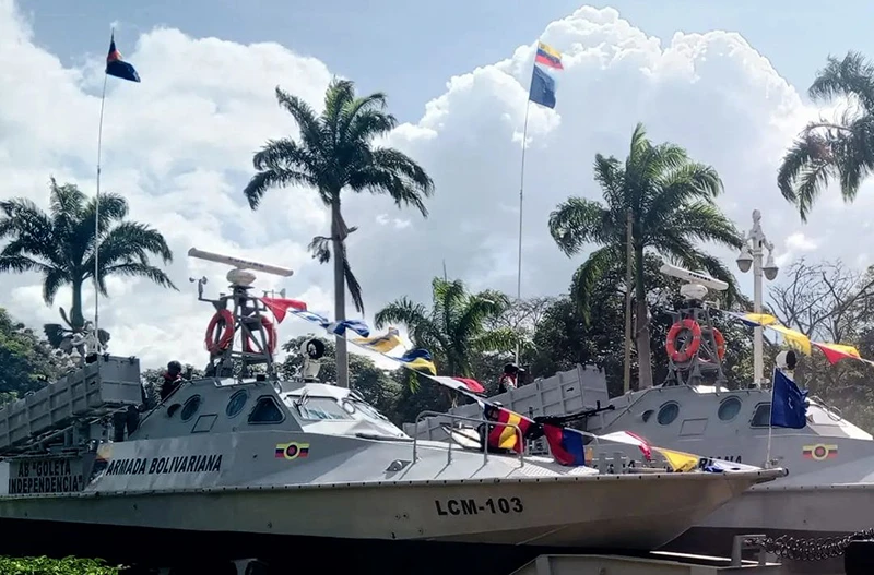 Lanchas de la clase Peykaap III del Escuadrn de Lanchas de Combate. Foto: Ministerio de Defensa venezolano